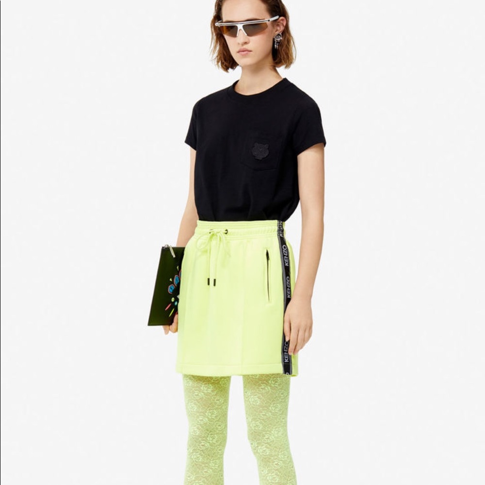 Kenzo logo skirt Kenzo logo tape